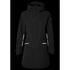 BASIL Parka De Pluie Pour Vélo Mosse Femme Noir -Cycle Libre Magasin basil parka de pluie pour velo mosse femme noir 3