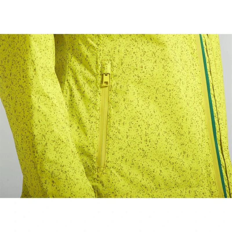 BASIL Veste De Pluie Pour Vélo Skane HiVis, Jaune Fluo 2 BASIL Veste De Pluie Pour Vélo Skane HiVis, Jaune Fluo – Image 2
