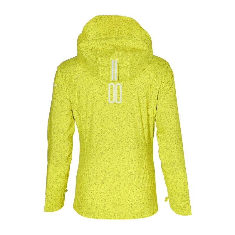 BASIL Veste De Pluie Pour Vélo Skane HiVis, Jaune Fluo 4 BASIL Veste De Pluie Pour Vélo Skane HiVis, Jaune Fluo – Image 4