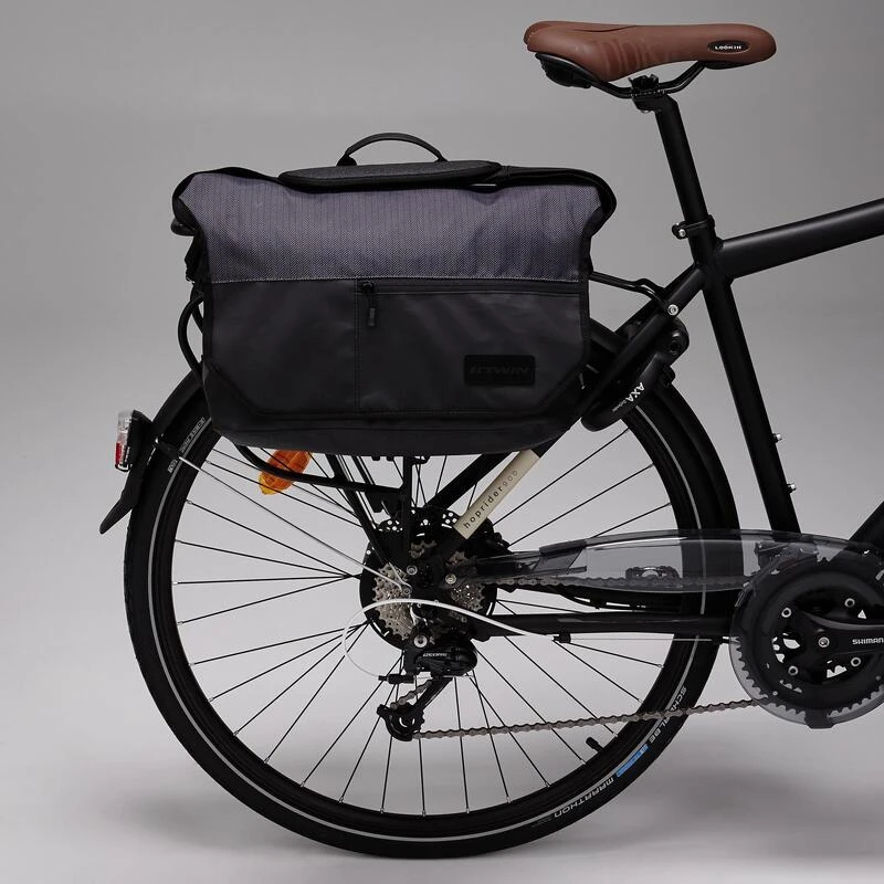 BESACE VELO 500 1X15L NOIR 3 BESACE VELO 500 1X15L NOIR – Image 3