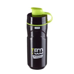 POLISPORT Bidon Cycliste Isothermal T500 500Ml Avec Capuchon Protecteur Noir Et Fluo