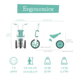 Bunzi : Porteur 3 Roues Convertible Et Première Draisienne 2 En 1 ! 9 Bunzi : Porteur 3 Roues Convertible Et Première Draisienne 2 En 1 ! -Cycle Libre Magasin bunzi porteur 3 roues convertible et premiere draisienne 2 en 1 2