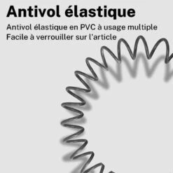 ROCKBROS Câble Antivol Casque Vélo Avec Code à 3 Chiffres Antivol Cadenas Pliable 90 Cm -Cycle Libre Magasin cable antivol casque velo avec code a 3 chiffres antivol cadenas pliable 90 cm 3