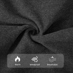 ROCKBROS Cache-cou D'hiver Multifonctionnelle Cagoule Tour De Cou Imperméable Noir -Cycle Libre Magasin cache cou dhiver multifonctionnelle cagoule tour de cou impermeable noir 4