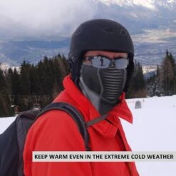 ROCKBROS Cagoule D'hiver Cagoule Chaude Pour Le Ski, Le Cyclisme Et La Moto Noir Gris -Cycle Libre Magasin cagoule dhiver cagoule chaude pour le ski le cyclisme et la moto noir gris 6