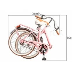 Capri Bambina Rose Vélo De Ville Pliable -Cycle Libre Magasin capri bambina rose velo de ville pliable 2