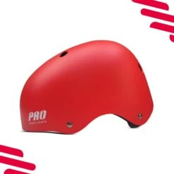 Casque De Vélo Enfants Skate - Rouge -Cycle Libre Magasin casque de velo enfants skate rouge 5