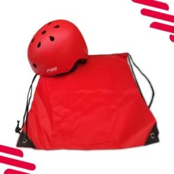 Casque De Vélo Enfants Skate - Rouge -Cycle Libre Magasin casque de velo enfants skate rouge 6