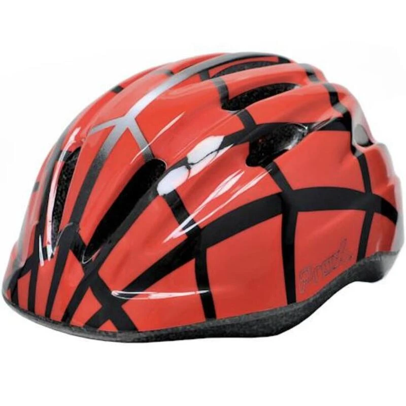 Casque De Vélo Pour Enfant - Spider Rouge Noir - Casque Enfant 2 Casque De Vélo Pour Enfant - Spider Rouge Noir - Casque Enfant – Image 2