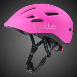 BOLLE Casque De Vélo Pour Enfant Stance Jr Filles Rose - Extrasmall -Cycle Libre Magasin casque de velo pour enfant stance jr filles rose extrasmall 2
