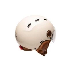 Casque Urbain Jet Cadence Crème Avec Visière 8 Casque Urbain Jet Cadence Crème Avec Visière -Cycle Libre Magasin casque urbain jet cadence creme avec visiere 2