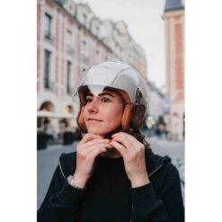 Casque Urbain Jet Tandem Noir Mat Avec Visière -Cycle Libre Magasin casque urbain jet tandem noir mat avec visiere 5