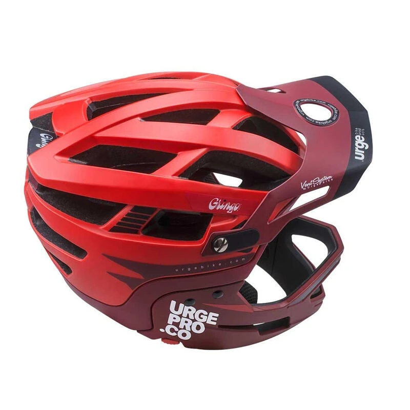 Casque URGE BP Gringo De La Pampa Rouge 4 Casque URGE BP Gringo De La Pampa Rouge – Image 4