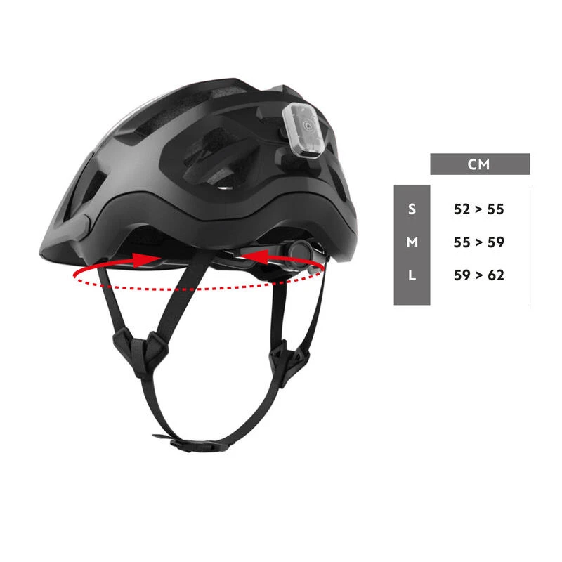 Rockrider CASQUE VÉLO VTT EXPL 500 NOIR 6 Rockrider CASQUE VÉLO VTT EXPL 500 NOIR – Image 6
