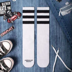 Chaussettes American Socks Old School II - Mid High -Cycle Libre Magasin chaussettes american socks old school ii mid high 2