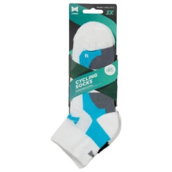 Chaussettes Cyclistes Longues XTREME Blances 3-Paires -Cycle Libre Magasin chaussettes cyclistes longues xtreme blances 3 paires 3
