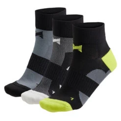 Chaussettes Cyclistes Longues XTREME Noires 3-Paires
