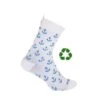 Chaussettes De Cyclisme Ancres Bleues, Recyclées