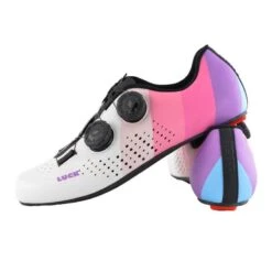 Chaussures Cyclisme Route Femme Luck Genius Blanc -Cycle Libre Magasin chaussures cyclisme route femme luck genius blanc 2