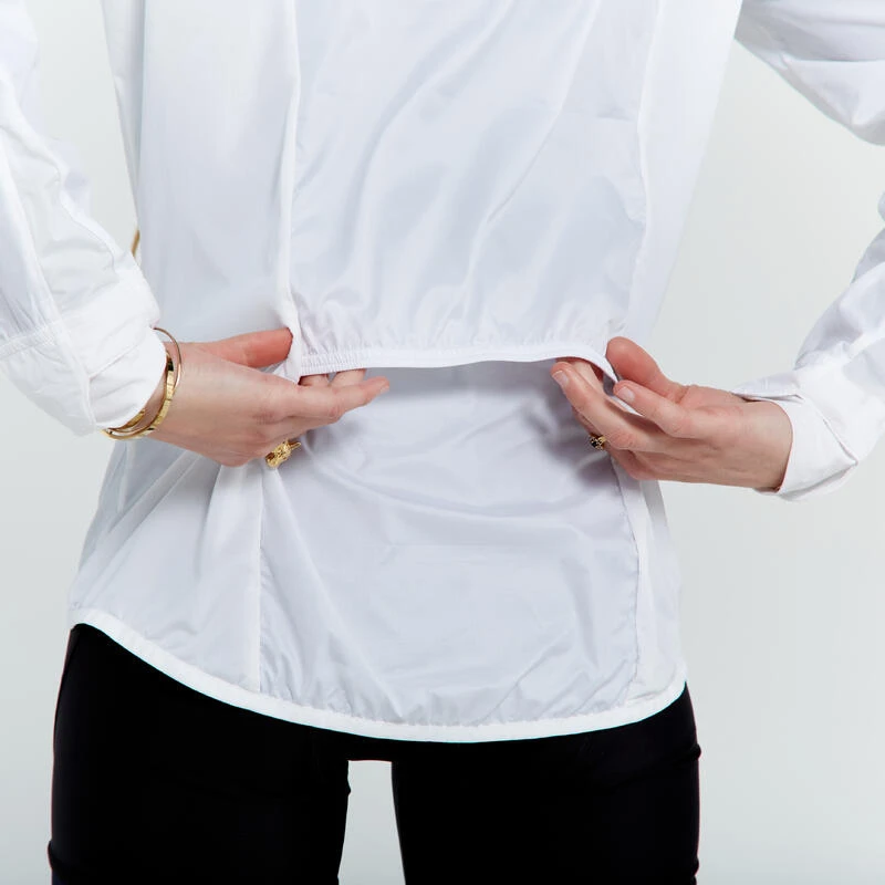 COUPE VENT VELO ULTRALIGHT FEMME BLANC 5 COUPE VENT VELO ULTRALIGHT FEMME BLANC – Image 5