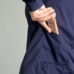 Rockrider COUPE VENT VELO VTT FEMME BLEU MARINE -Cycle Libre Magasin coupe vent velo vtt femme bleu marine 3