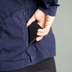 Rockrider COUPE VENT VELO VTT FEMME BLEU MARINE -Cycle Libre Magasin coupe vent velo vtt femme bleu marine 8