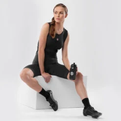 Cuissard Vélo Court Femme Cyclisme BX Time Trial Noir 9 Cuissard Vélo Court Femme Cyclisme BX Time Trial Noir -Cycle Libre Magasin cuissard velo court femme cyclisme bx time trial noir 3