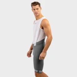 Cuissard Vélo Court Homme Cyclisme BX Fassa Gris -Cycle Libre Magasin cuissard velo court homme cyclisme bx fassa gris 2