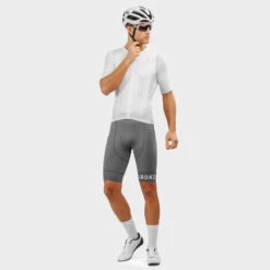 Cuissard Vélo Court Homme Cyclisme BX Fassa Gris -Cycle Libre Magasin cuissard velo court homme cyclisme bx fassa gris 3