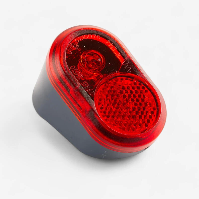 Eclairage Velo Ville Elops Arrière Pour Dynamo Led Gris 1 Eclairage Velo Ville Elops Arrière Pour Dynamo Led Gris