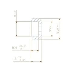 Riverside Ecrou Adaptateur Pour Kit Follow Me -Cycle Libre Magasin ecrou adaptateur pour kit follow me 3