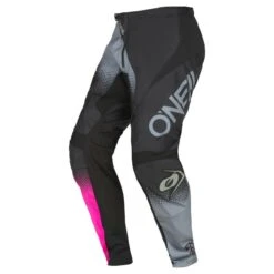 O'Neal ELEMENT Pantalon Femme RACEWEAR V.22 Noir/gris/rose
