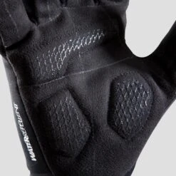 GANTS DE VELO 500 MI-SAISON NOIR -Cycle Libre Magasin gants de velo 500 mi saison noir 3