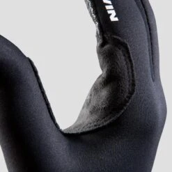GANTS DE VELO 500 MI-SAISON NOIR -Cycle Libre Magasin gants de velo 500 mi saison noir 4