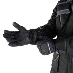 Gants IBOK GT WATERPROOF Homme Noir/Bleu DXR -Cycle Libre Magasin gants ibok gt waterproof homme noirbleu dxr 2