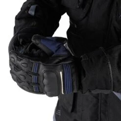 Gants IBOK GT WATERPROOF Homme Noir/Bleu DXR -Cycle Libre Magasin gants ibok gt waterproof homme noirbleu dxr 3