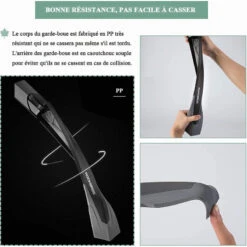 ROCKBROS Garde-boue De Vélo Garde-Boue VTT Avant Et Arrière Réglable En PP -Cycle Libre Magasin garde boue de velo garde boue vtt avant et arriere reglable en pp 2