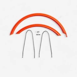BTWIN Garde Boue Vélo 20 Pouces Orange (par Paire, Vendu Sans Kit De Vis)