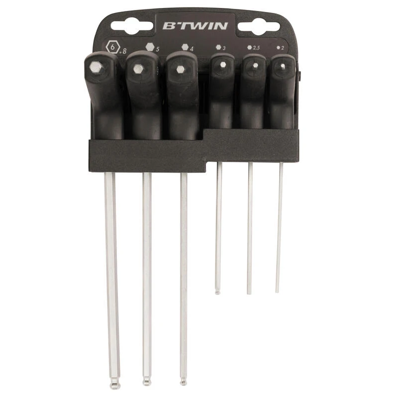 Decathlon KIT 6 CLES ALLEN + ADAPTATEUR 8 MM 3 Decathlon KIT 6 CLES ALLEN + ADAPTATEUR 8 MM – Image 3