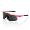 Lunettes Solaires 100% SPEEDCRAFT SL Matte Washed Out Neon Pink Smoke Lens