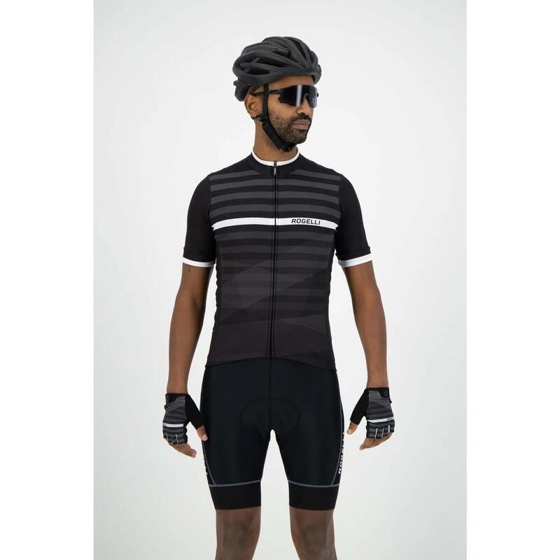 Rogelli Maillot Manches Courtes Velo Homme - Stripe 4 Rogelli Maillot Manches Courtes Velo Homme - Stripe – Image 4