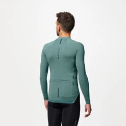 Maillot Vélo Route Manches Longues été Homme UVP - Racer Ultralight Cèdre -Cycle Libre Magasin maillot velo route manches longues ete homme uvp racer ultralight cedre 2