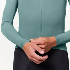 Maillot Vélo Route Manches Longues été Homme UVP - Racer Ultralight Cèdre -Cycle Libre Magasin maillot velo route manches longues ete homme uvp racer ultralight cedre 4