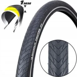 Pneu Vtt/urbain 29x1.75 Michelin Protek Flanc Reflechissant Tt Noir Tr (47-622) -Cycle Libre Magasin pneu vtturbain 29x175 michelin protek flanc reflechissant tt noir tr 47 622 2