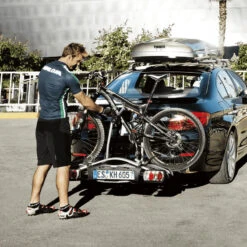 Porte-vélo Sur Boule D’attelage Thule EuroWay G2 -Cycle Libre Magasin porte velo sur boule dattelage thule euroway g2 4