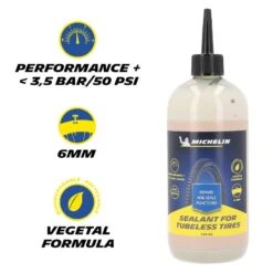 Préventif Crevaison Tubeless Ready 500mL MICHELIN Vélo Gravel, Montagne, Route -Cycle Libre Magasin preventif crevaison tubeless ready 500ml michelin velo gravel montagne route 3
