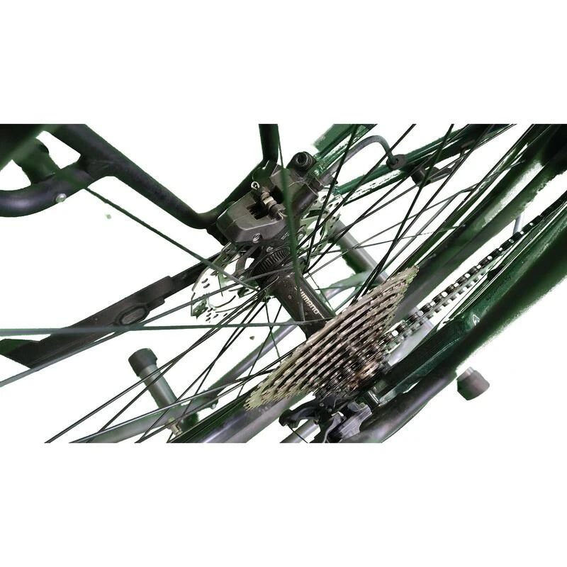 Moustache Reconditionné - Vélo électrique VTC - Samedi 27 XRoad 7 Vert - Parfait état 6 Moustache Reconditionné - Vélo électrique VTC - Samedi 27 XRoad 7 Vert - Parfait état – Image 6