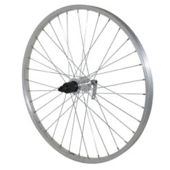 Roue Alu Arrière Moyeu Alu Blocage Cassette Velox Shimano 7V. 21C