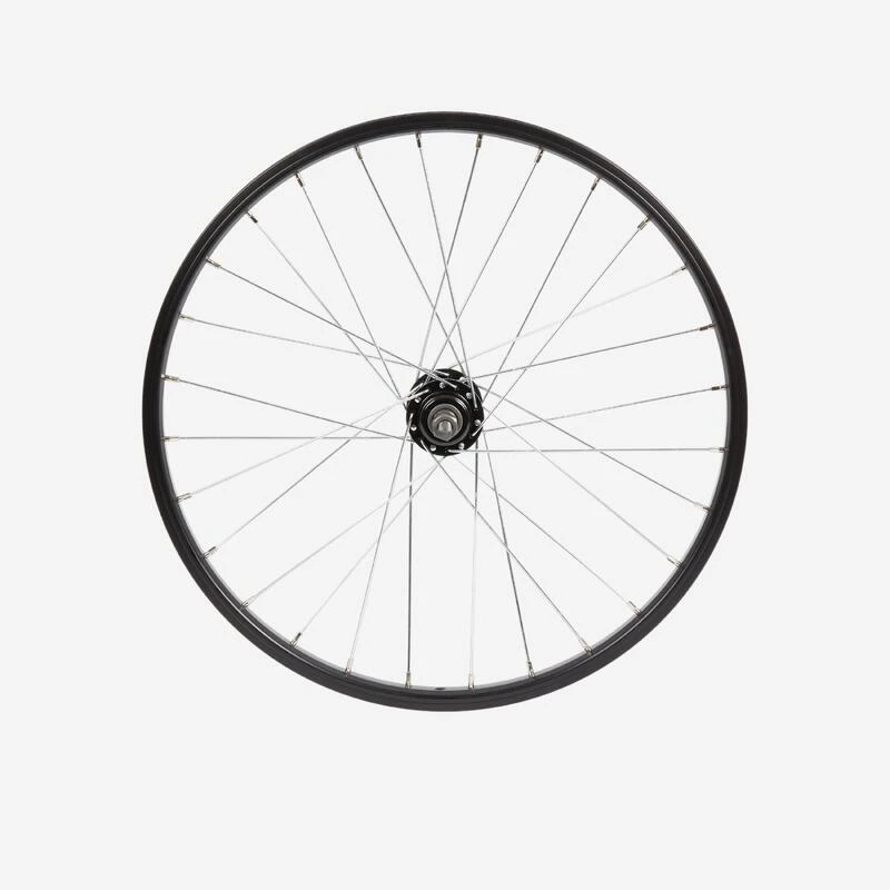 BTWIN Roue Vélo Enfant 20 Pouces Avant Noir 1 BTWIN Roue Vélo Enfant 20 Pouces Avant Noir