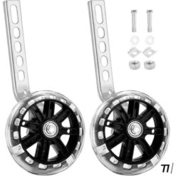 Roues D'entraînement Pour Vélo Pour Enfants De 12 à 20 Pouces - Noir